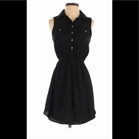 Gypsies Moondust Buttons Shirt Dress L🌟Drawstring - Picture 2 of 12